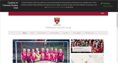 Desktop Screenshot of cannockhockey.org
