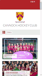 Mobile Screenshot of cannockhockey.org